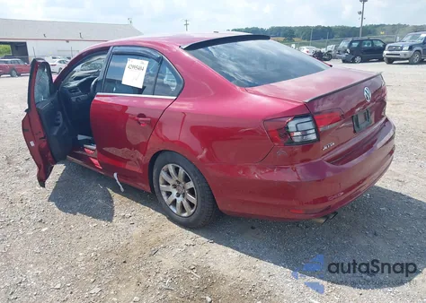 2017 Volkswagen Jetta 1.4T S из США, поврежденный, VIN 3VW2B7AJ4HM299405